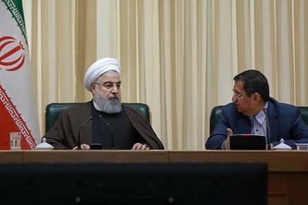 حسن روحانی و عبدالناصر همتی