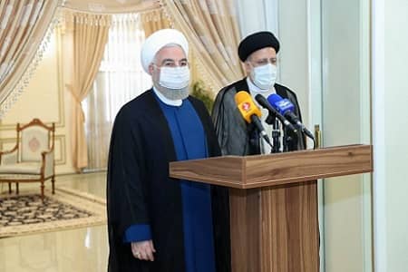 حسن روحانی و سیدابراهیم رئیسی