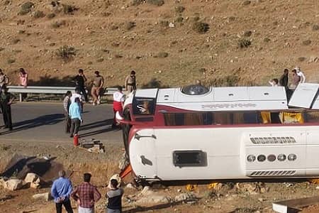 سانحه تصادف خبرنگاران