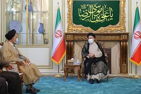 سیدابراهیم رئیسی و سیدمحمود علوی