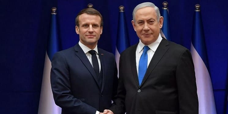 مکرون و نتانیاهو