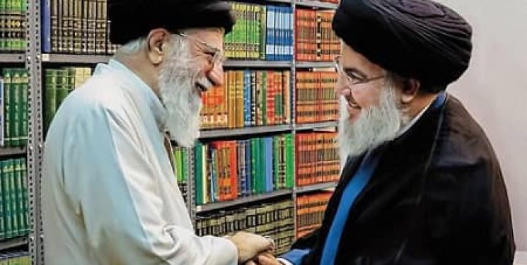 رهبر معظم انقلاب و سیدحسن نصرالله