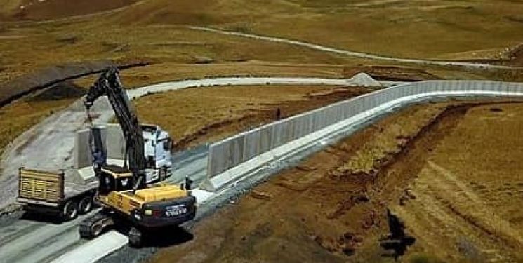 دیوار بتنی - ترکیه