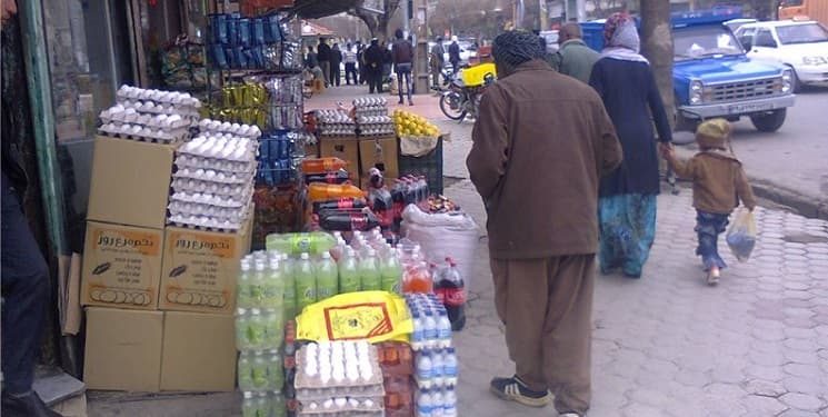 دستفروش بازار سد معبر
